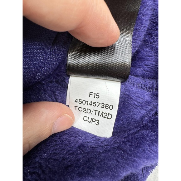 The North Face Jacket Womens Small Purple Osito Fleece Full Zip Plush Pockets - Picture 6 of 6